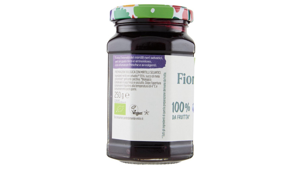 Rigoni di Asiago Fiordifrutta Mirtilli Neri di Bosco