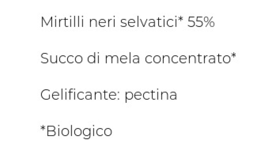Rigoni di Asiago Fiordifrutta Mirtilli Neri di Bosco