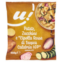 Carrefour Contorno Grigliato patate zucchine con Cipolla Rossa di Tropea Calabria IGP Surgelato