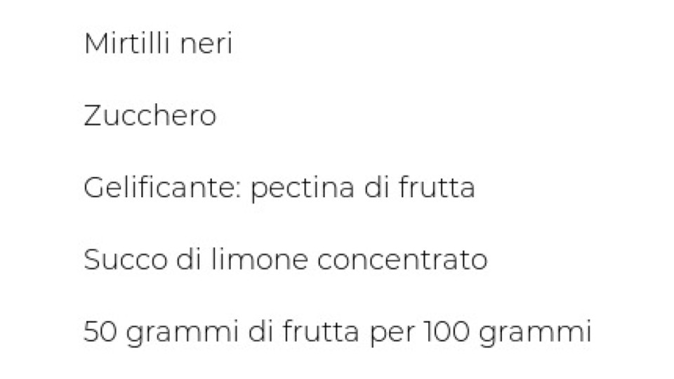 Zuegg Mirtilli Neri
