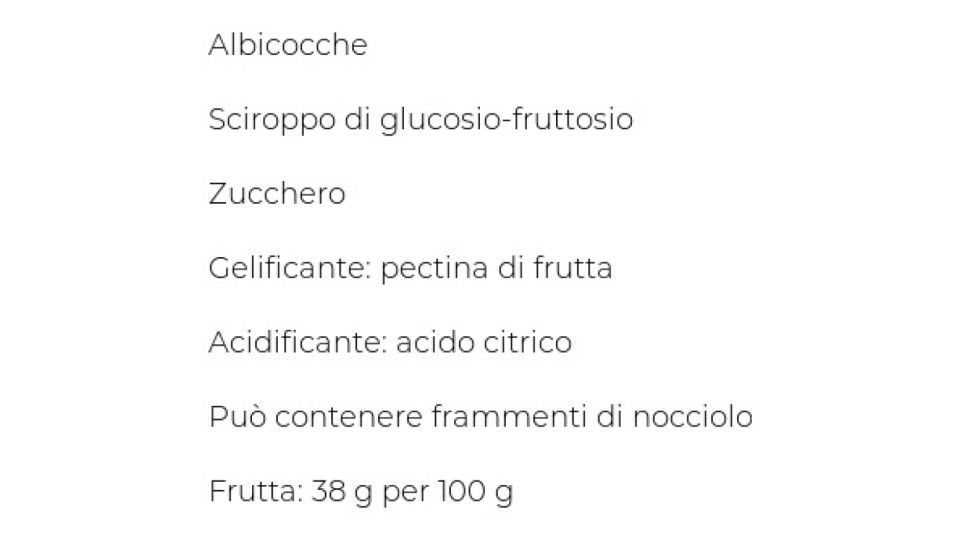 Zuegg La Pasticcera Albicocche