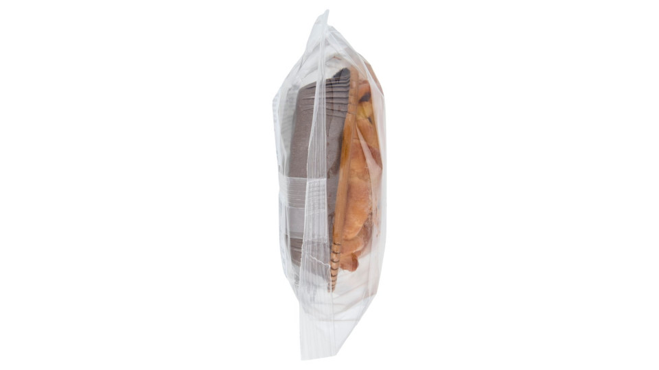 Gecchele Treccia con Crema Pasticcera e Gocce di Cioccolato