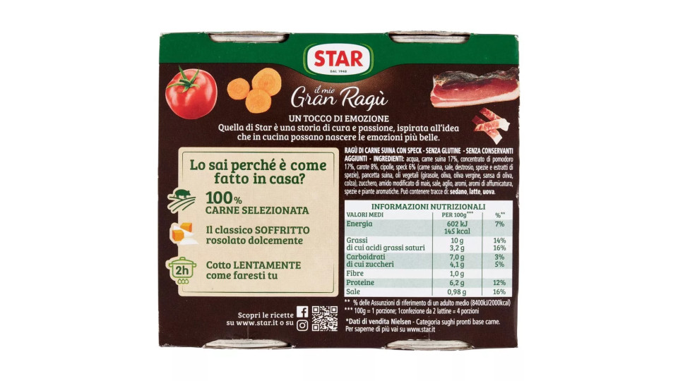 Star Il Mio Gran Ragù con Speck