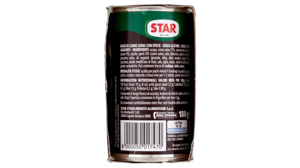 Star Il Mio Gran Ragù con Speck