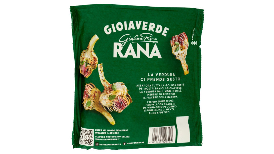 Giovanni Rana Gioiaverde carciofi