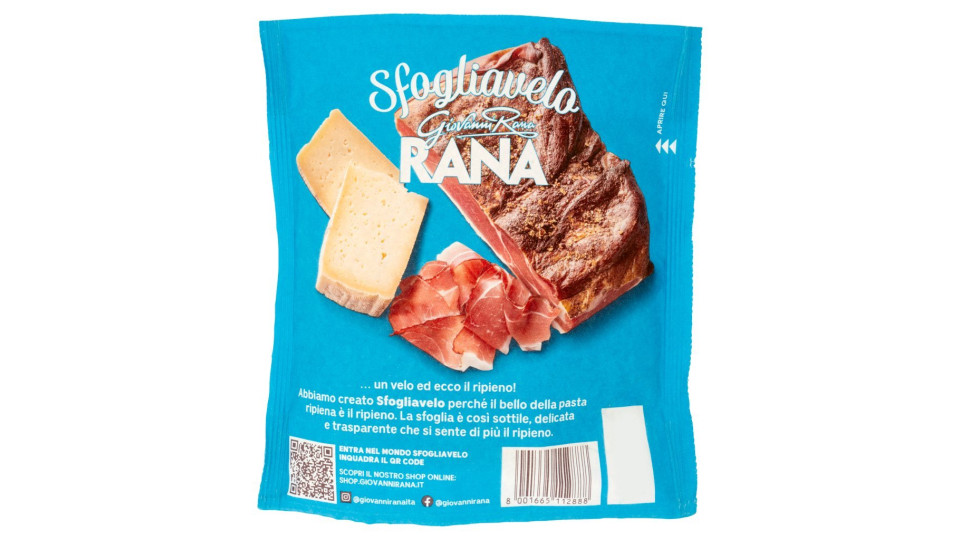 Giovanni Rana Sfogliavelo Speck e Formaggio Tirolese