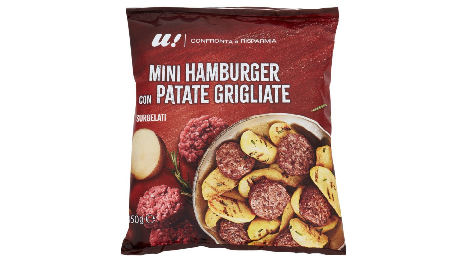 Mini hamburger con patate grigliate U! Confronta & Risparmia