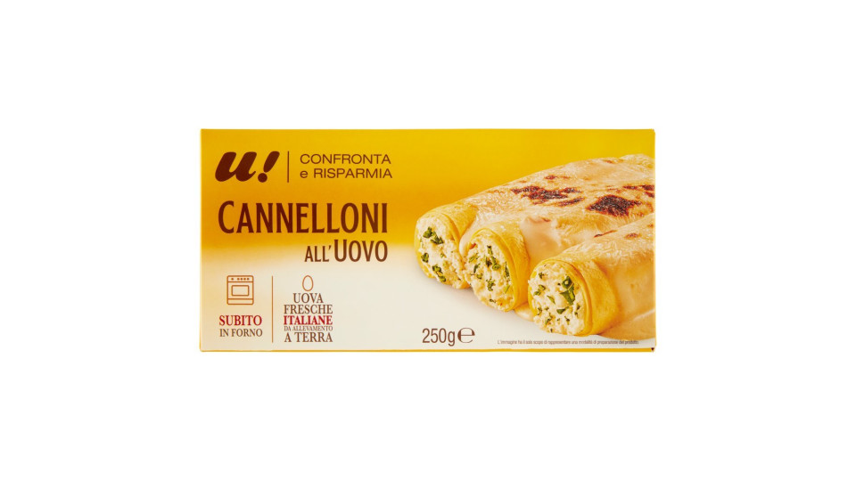 U! Confronta&Risparmia - Cannelloni All'Uovo