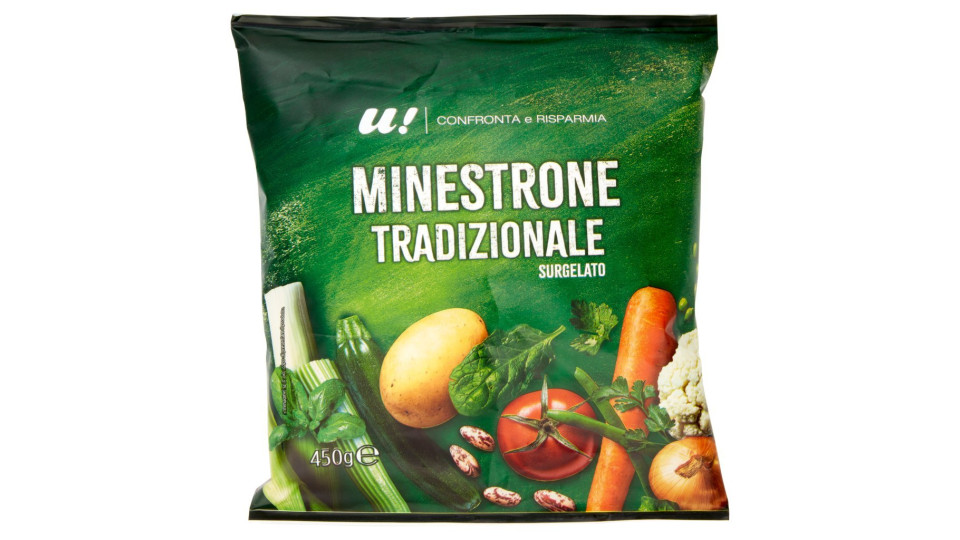 Minestrone tradizionale surgelato U! Confronta & Risparmia