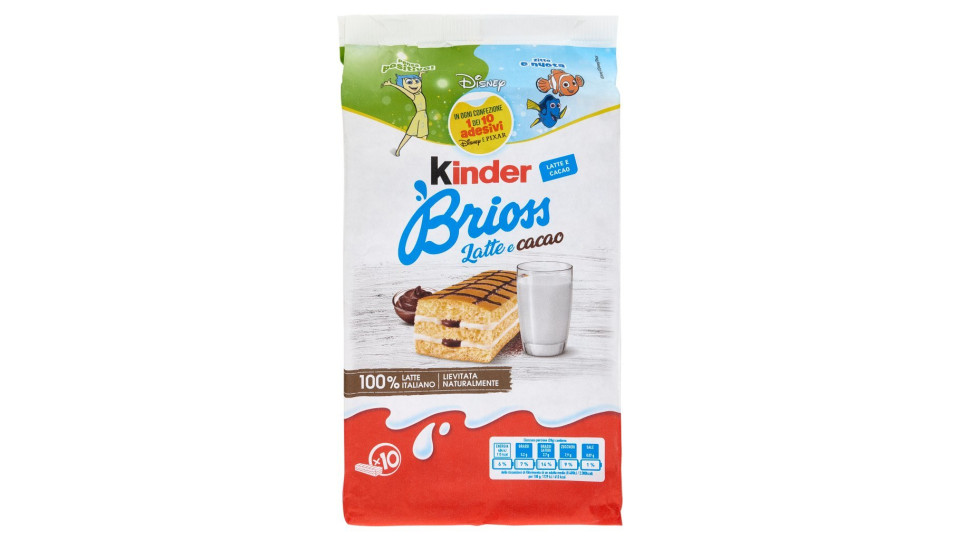 Kinder Brioss Latte e Cacao