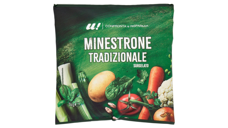 Minestrone tradizionale surgelato U! Confronta & Risparmia