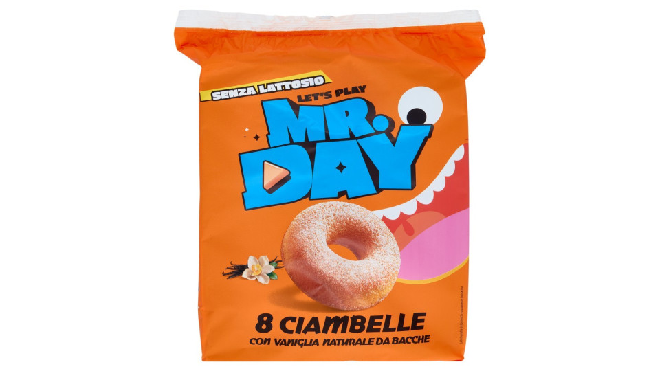 Mr.Day ciambelle con vaniglia naturale da bacche