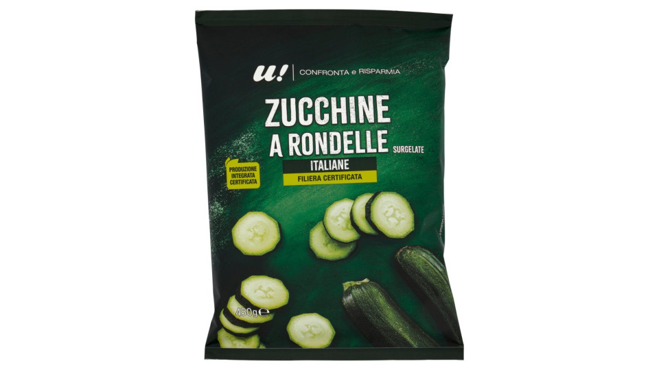 Zucchine a rondelle surgelate U! Confronta & Risparmia