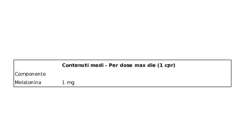equilibra Melatonina 75 compresse