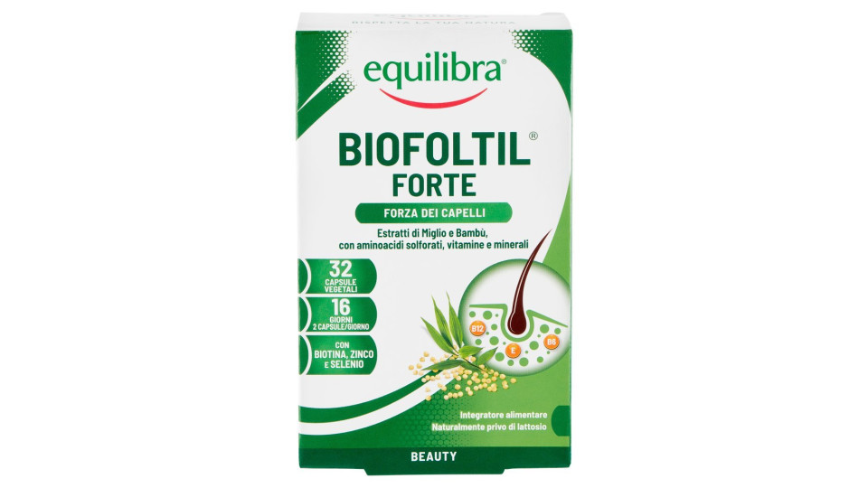 equilibra Biofoltil Forte 32 perle vegetali