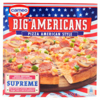 Cameo, Big Americans Supreme pizza surgelata