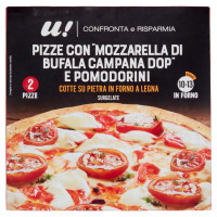 Pizze mozzarella di Bufala Campana D.O.P e pomodorini U! Confronta & Risparmia