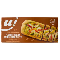 Pizza al metro surgelata con Pesto di Rucola e Verdure grigliate U! Confronta & Risparmia
