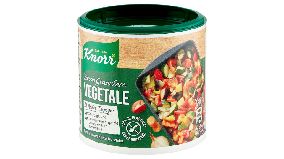 Brodo vegetale granulare