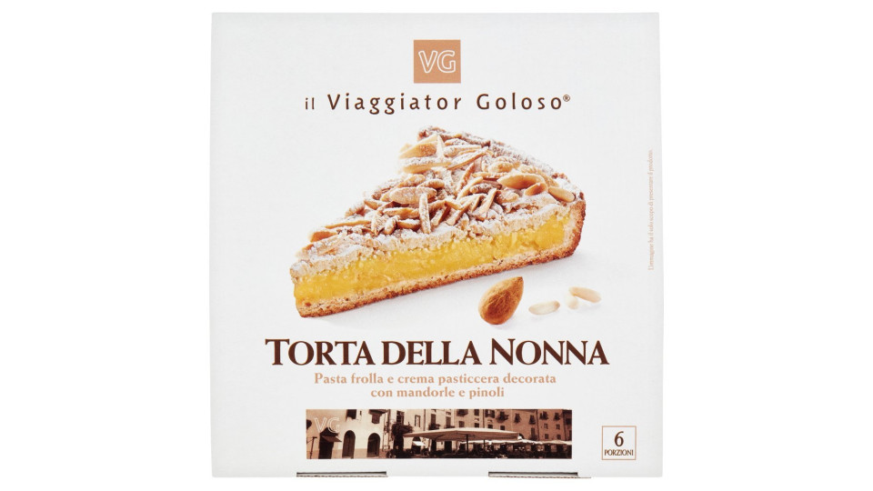 Torta della nonna il Viaggiator Goloso