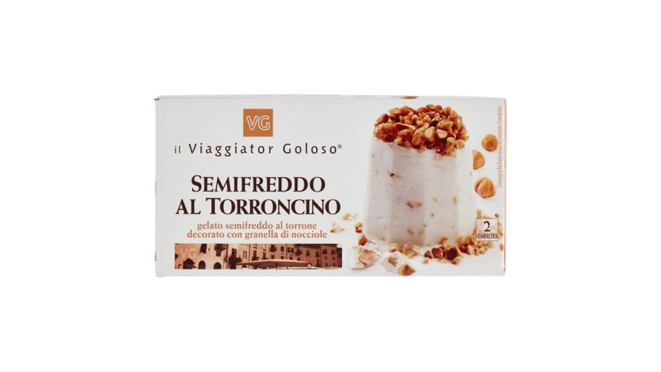 SEMIFREDDO AL TORRONCINO 2PZ Il Viaggiator Goloso