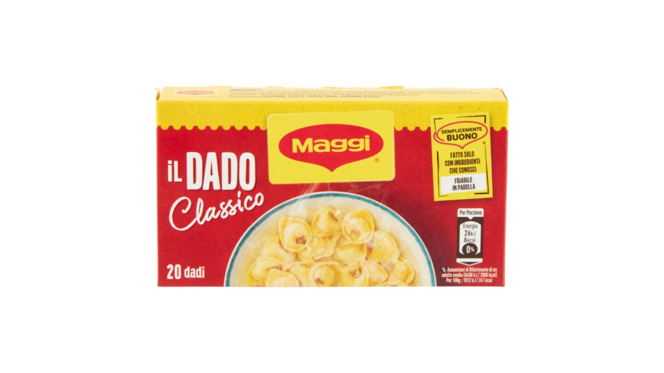DADO GUSTO CLASSICO Preparato per brodo 200g (20 dadi)