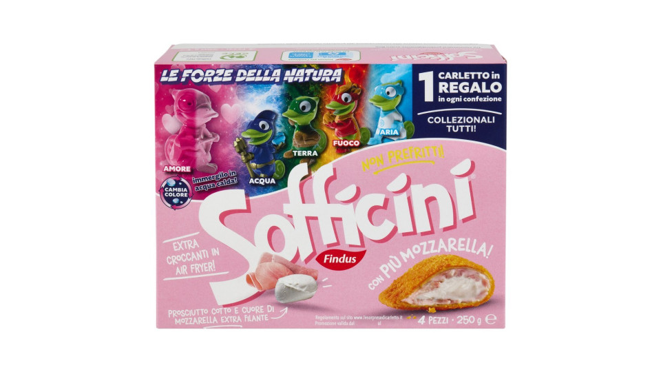 Findus Sofficini prosciutto più mozzarella