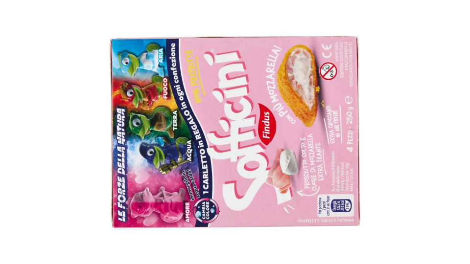 Findus Sofficini prosciutto più mozzarella