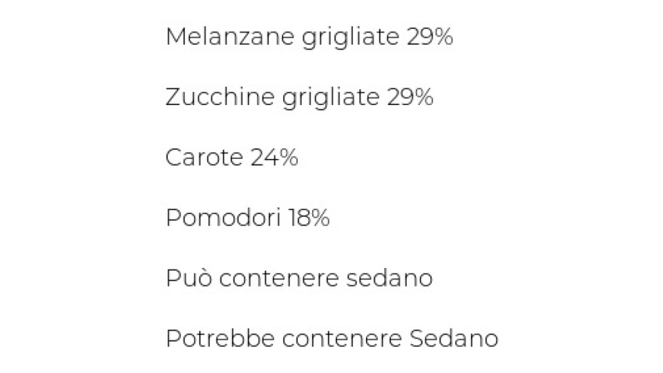 Bonduelle Natura in Padella Melanzane e zucchine grigliate con carote e pomodori Surgelato
