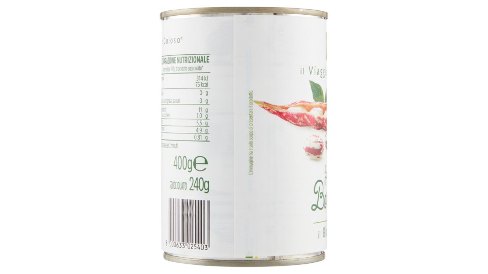 Fagioli Borlotti il Viaggiator Goloso BIO