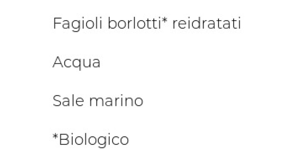 Fagioli Borlotti il Viaggiator Goloso BIO