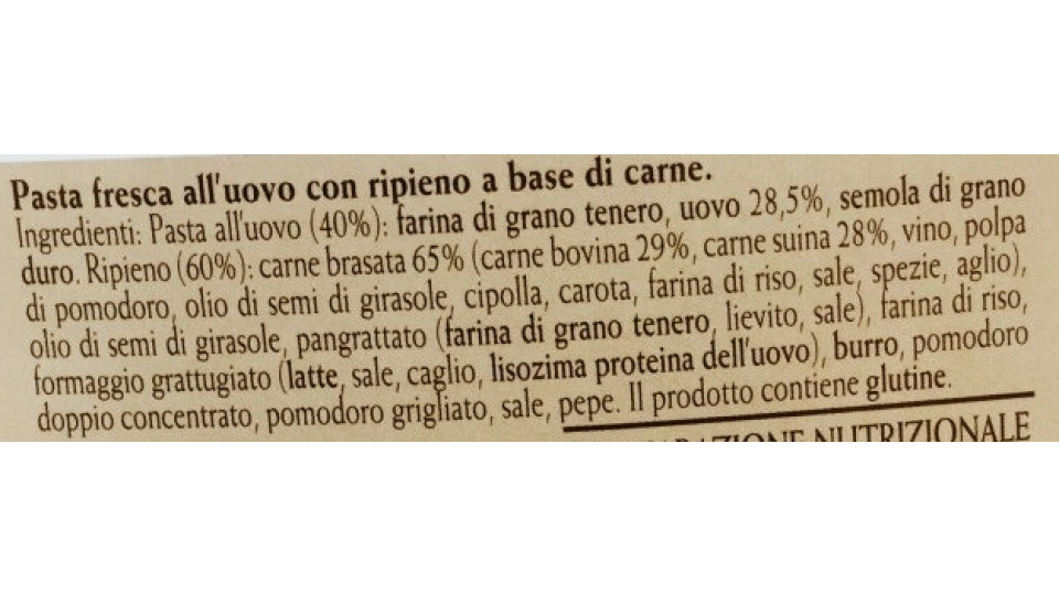 Cappellacci al brasato il Viaggiator Goloso