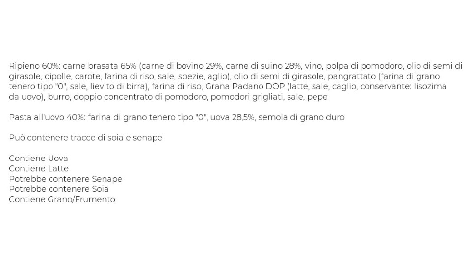 Cappellacci al brasato il Viaggiator Goloso