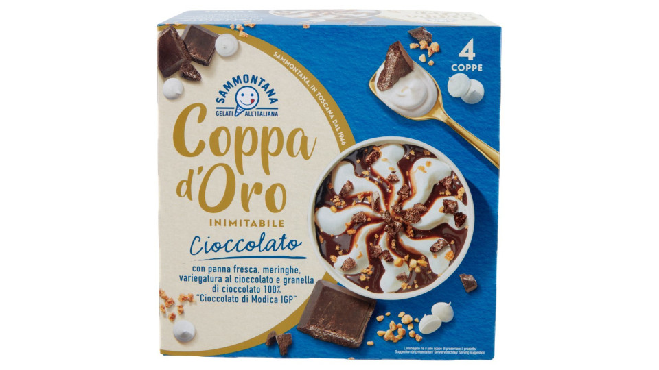 Sammontana Coppa Oro Cioccolato 4 coppe