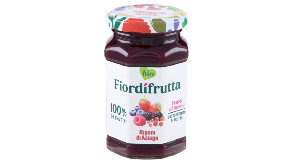 Rigoni di Asiago, Fiordifrutta preparazione di frutti di bosco biologica