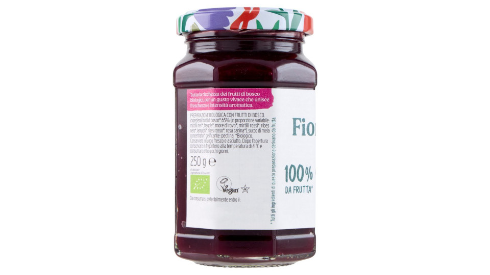 Rigoni di Asiago, Fiordifrutta preparazione di frutti di bosco biologica