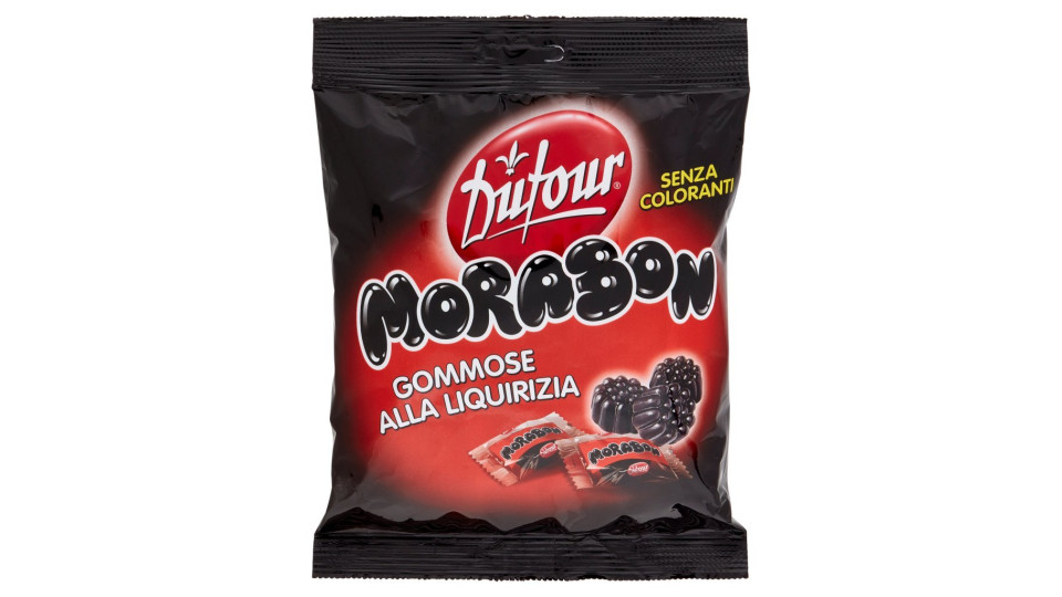Dufour Morabon Gommose alla Liquirizia con Estratto di Stevia