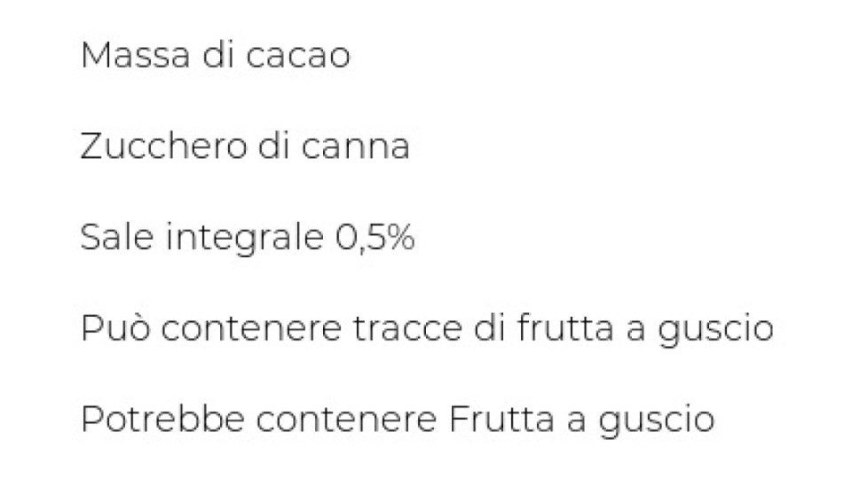 CIOCCOLATO DI MODICA SALE INTEGRALE DI SICILIA il Viaggiator Goloso