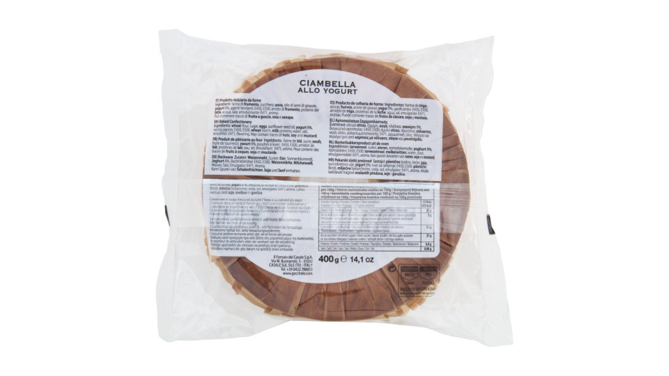 Gecchele Ciambella Yogurt
