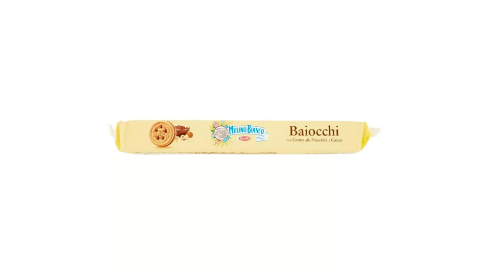 Mulino Bianco Biscotti con Crema alla Nocciola e Cacao