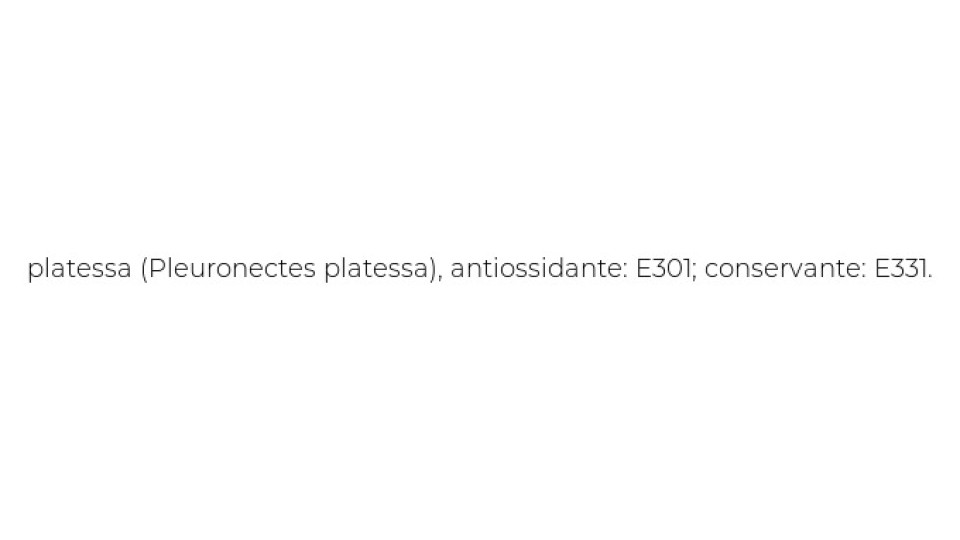 FILETTO DI PLATESSA