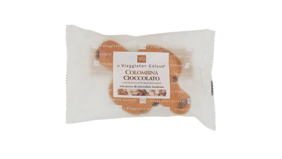 COLOMBINA al CIOCCOLATO con gocce di cioccolato fondente il Viaggiator Goloso