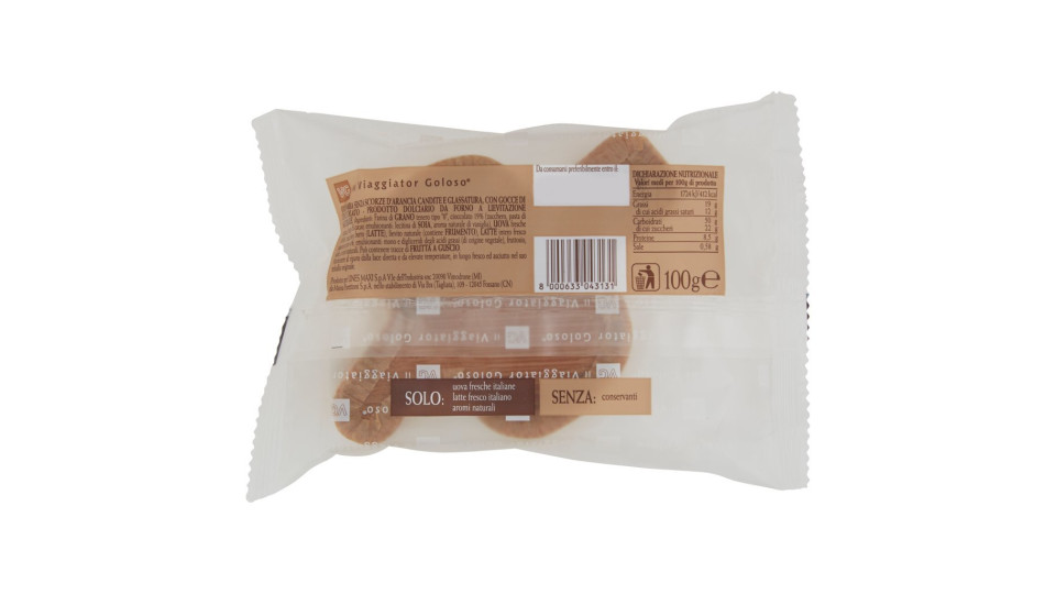 COLOMBINA al CIOCCOLATO con gocce di cioccolato fondente il Viaggiator Goloso