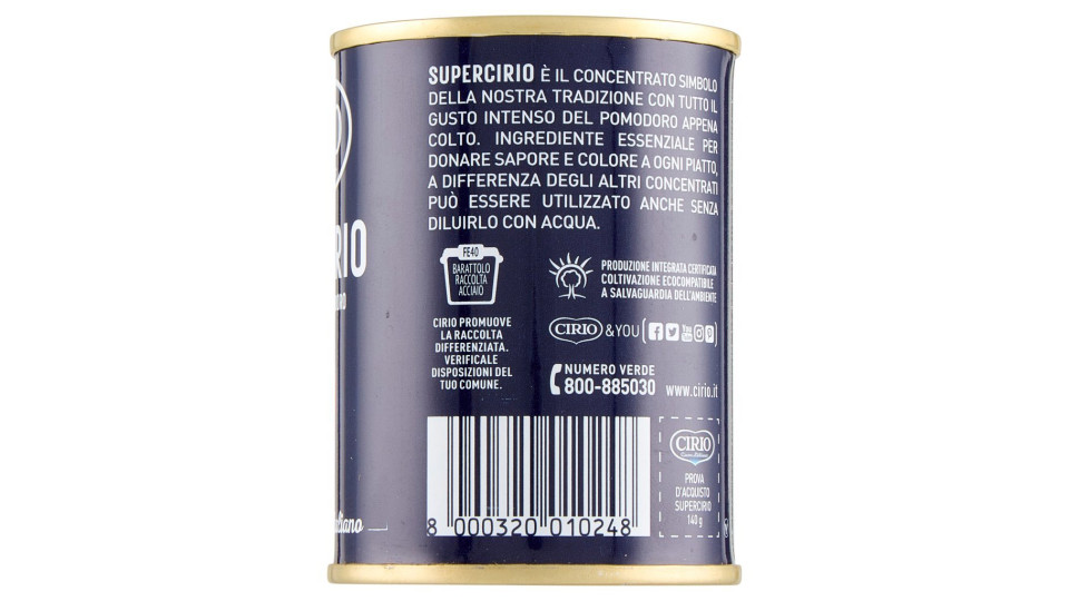 Cirio - Supercirio, Concentrato Di Pomodoro