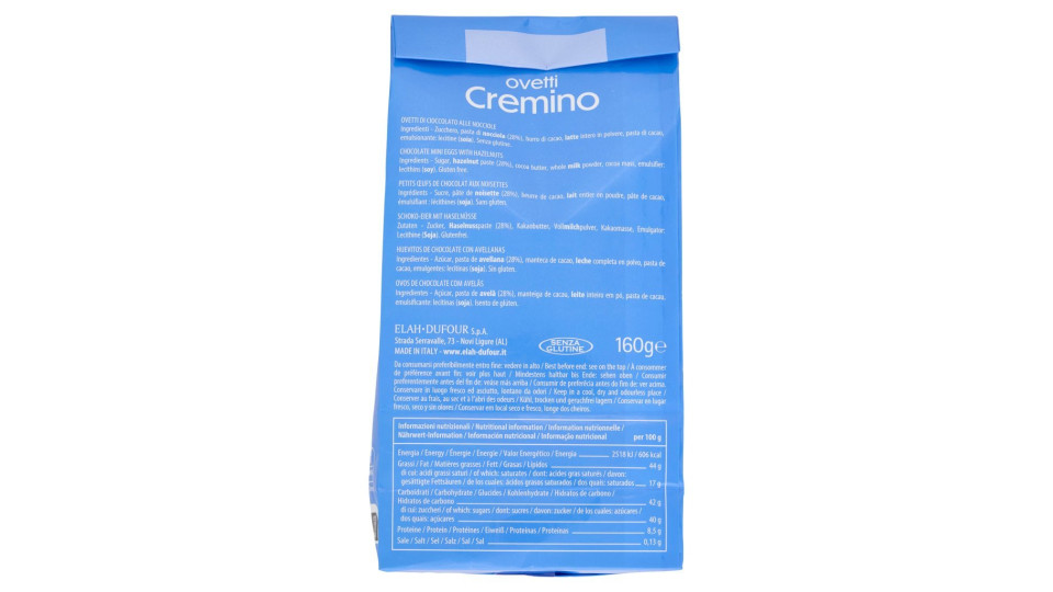 Novi ovetti Cremino