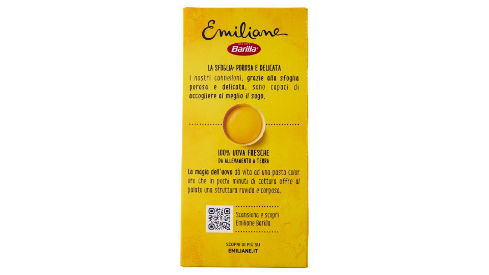 Barilla Emiliane Cannelloni all'uovo