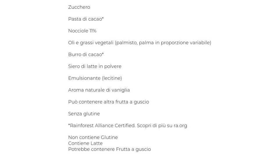 BACI PERUGINA Ovetti di cioccolato fondentissimo 70% sacchetto