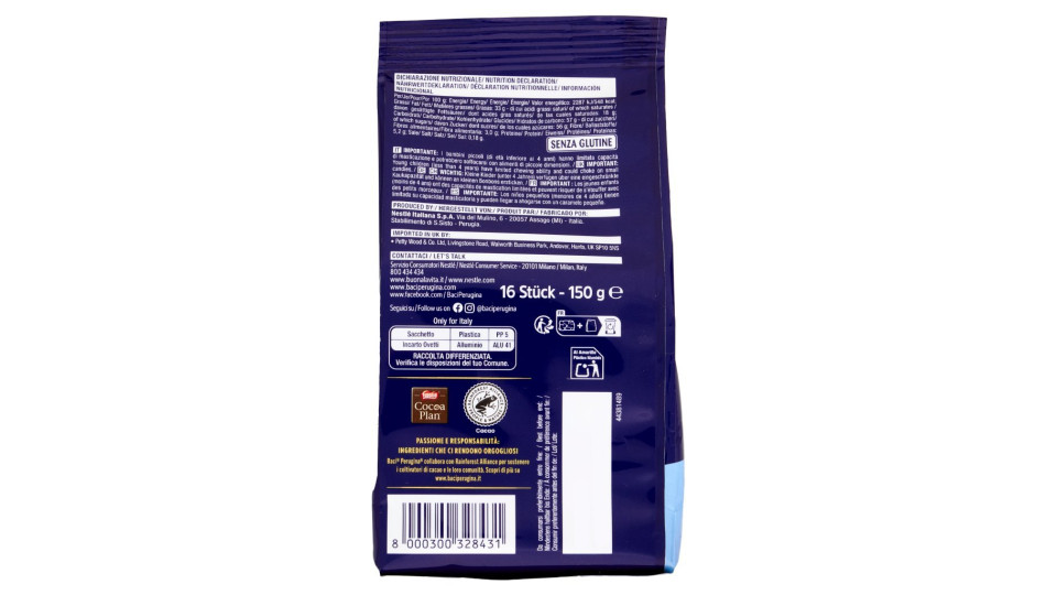 BACI PERUGINA Ovetti di cioccolato al latte sacchetto