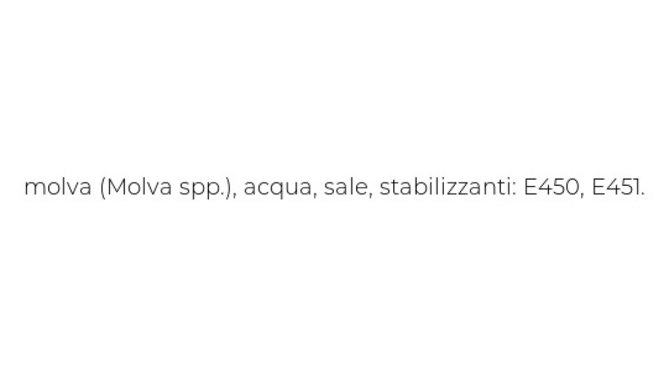 FILETTO DI MOLVA