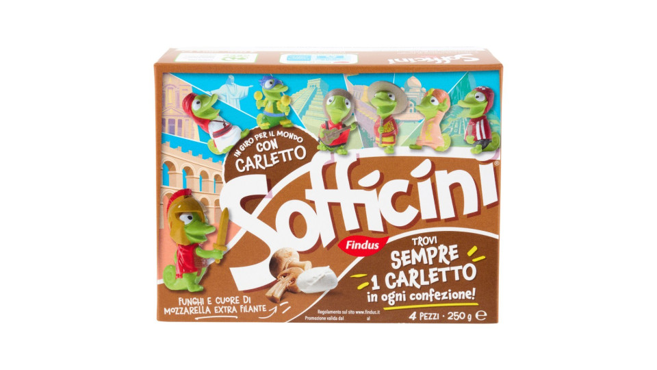 Findus Sofficini funghi più mozzarella 4 pezzi
